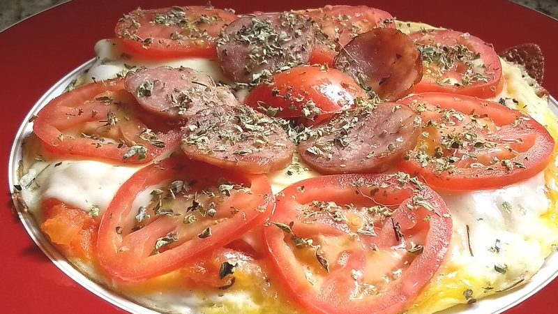 Pizza de ovo (low carb)
